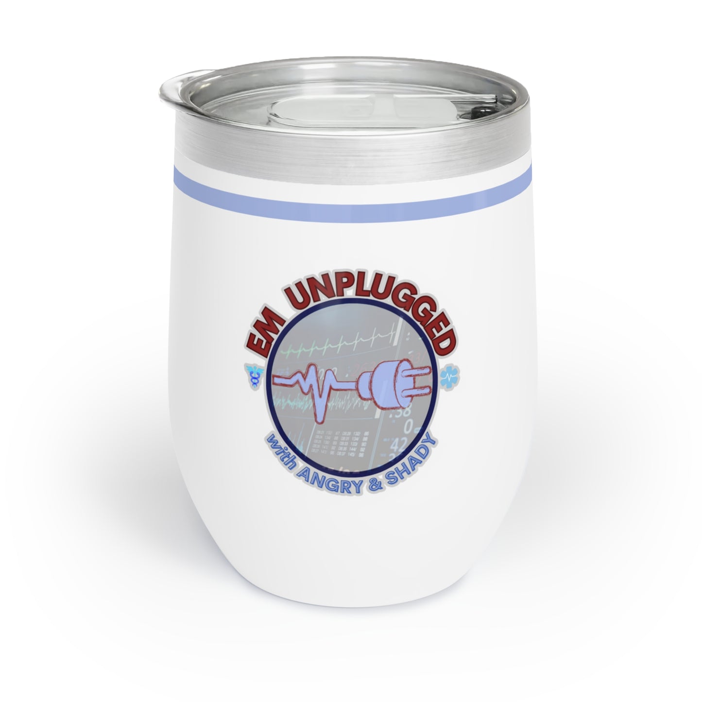 Grim Reaper Tears Wine Tumbler